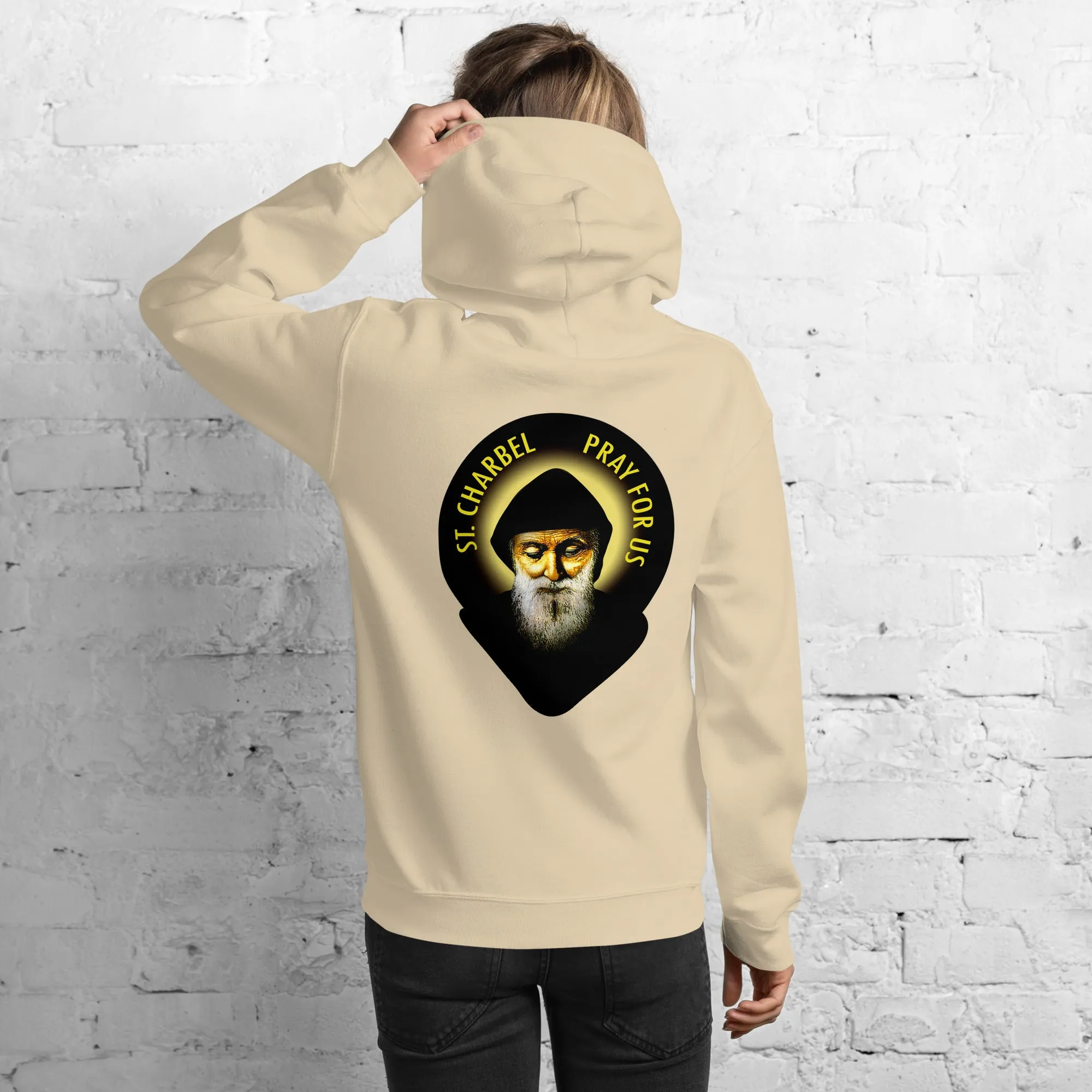St Charbel Pray For Us Women's Hoodie