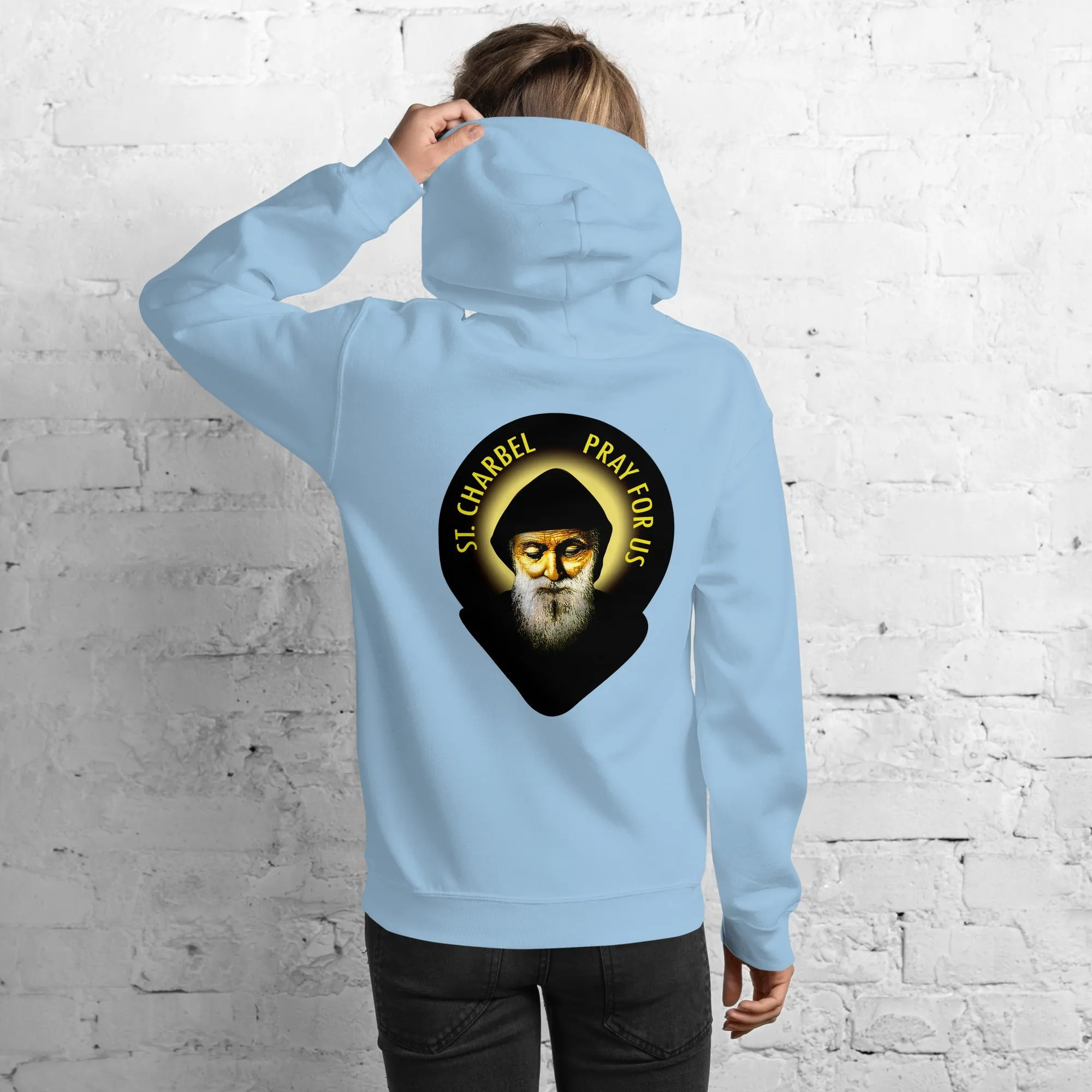 St Charbel Pray For Us Women's Hoodie