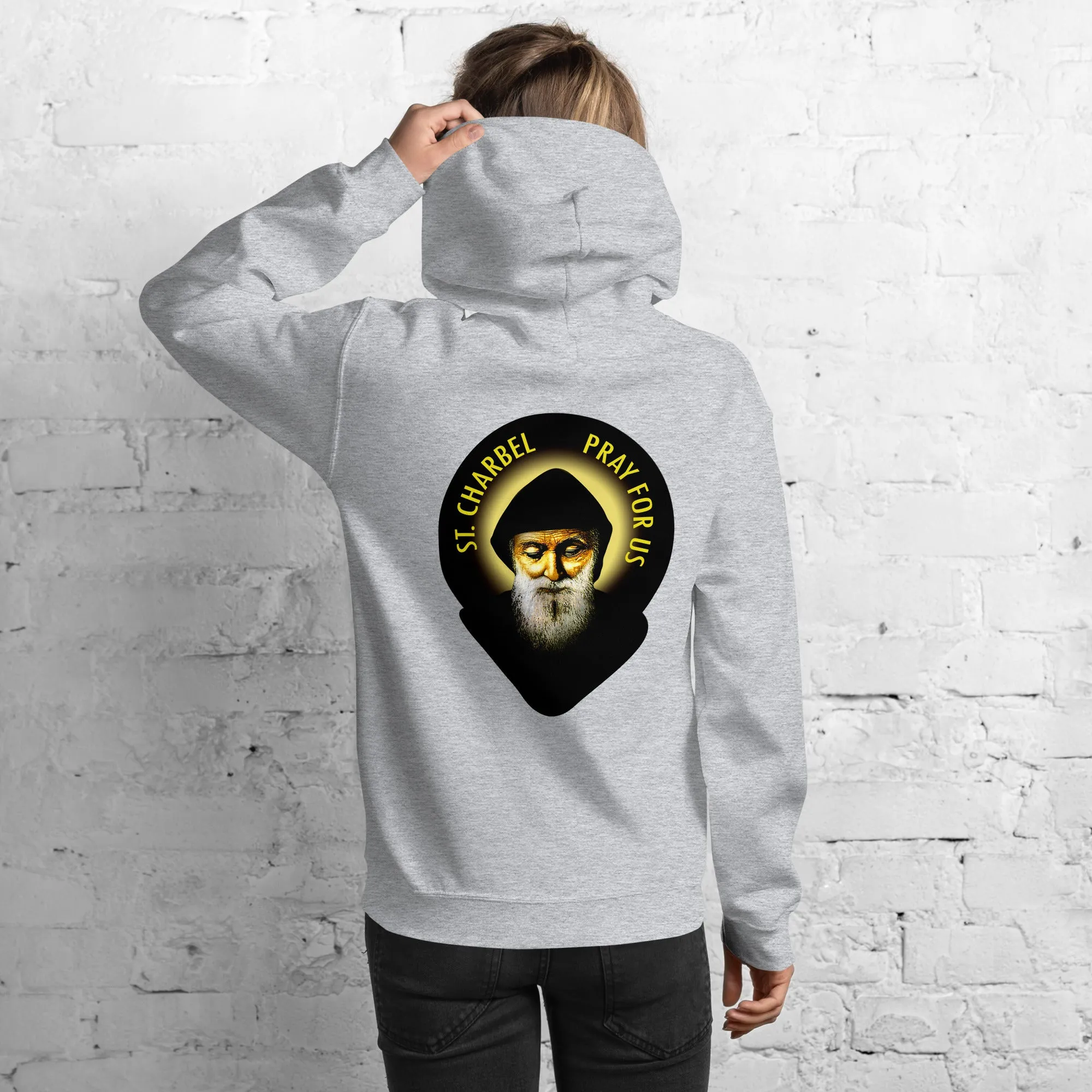 St Charbel Pray For Us Women's Hoodie