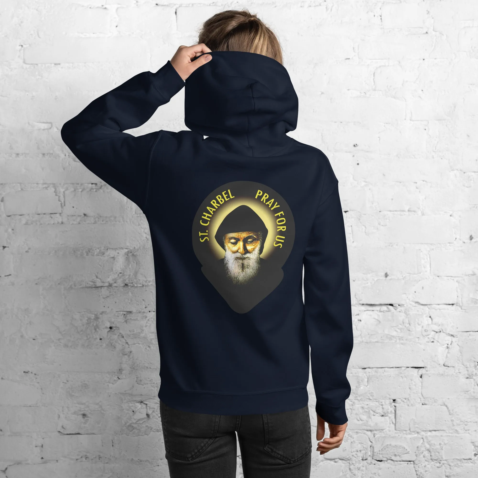 St Charbel Pray For Us Women's Hoodie