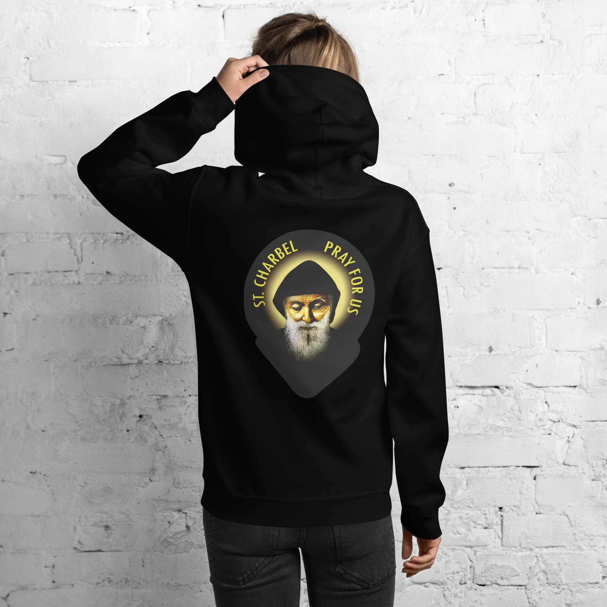 St Charbel Pray For Us Women's Hoodie