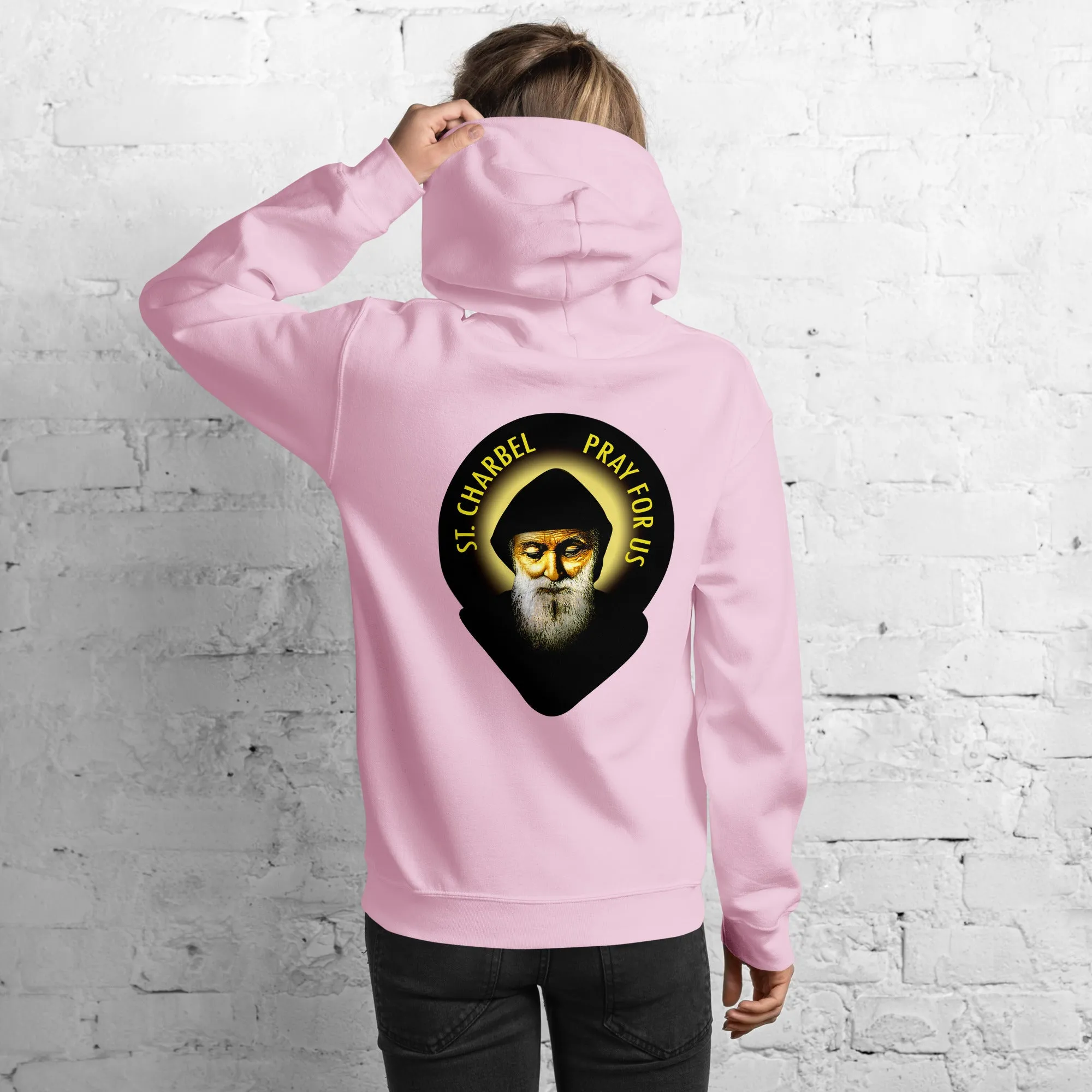 St Charbel Pray For Us Women's Hoodie