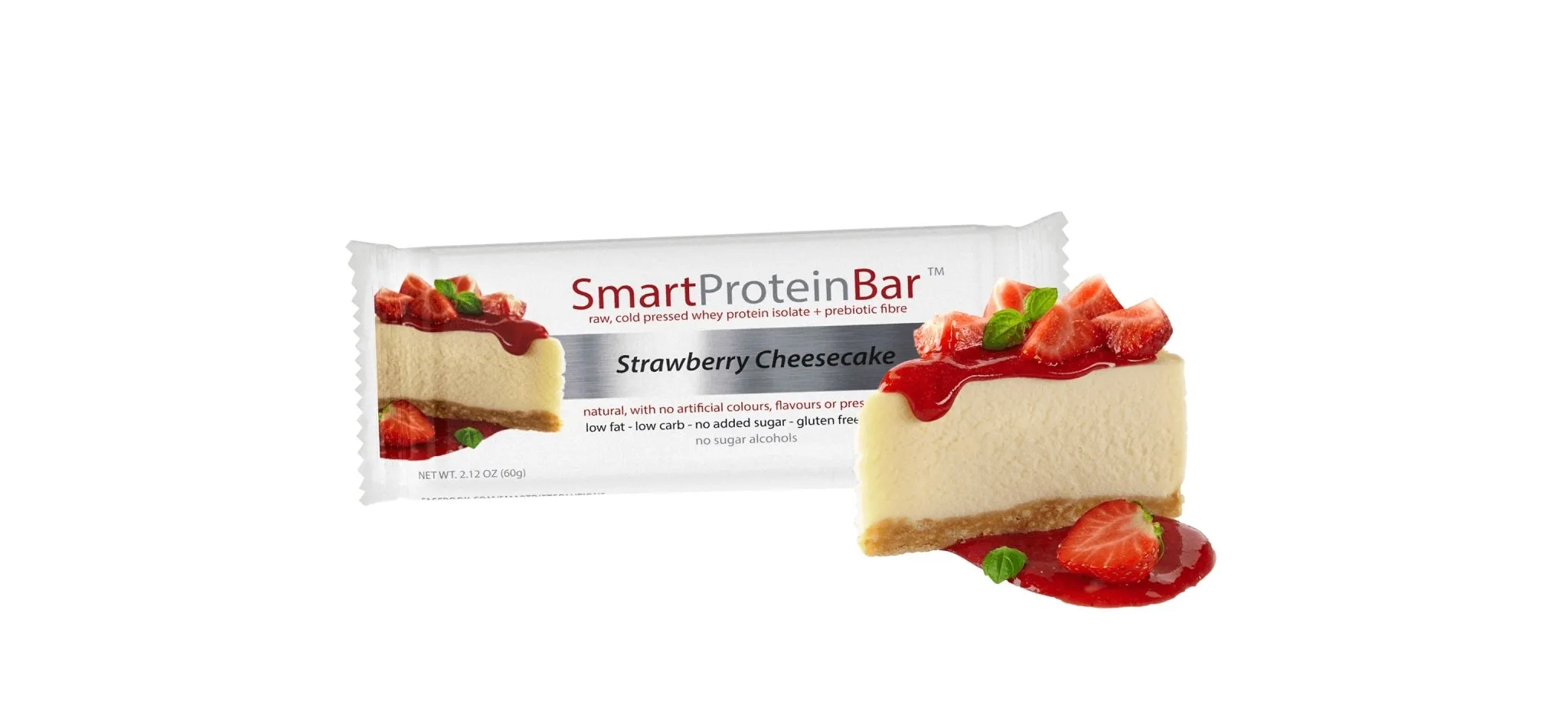 Strawberry Cheesecake Smart Protein Bar - Best Before 19 Apr 2025