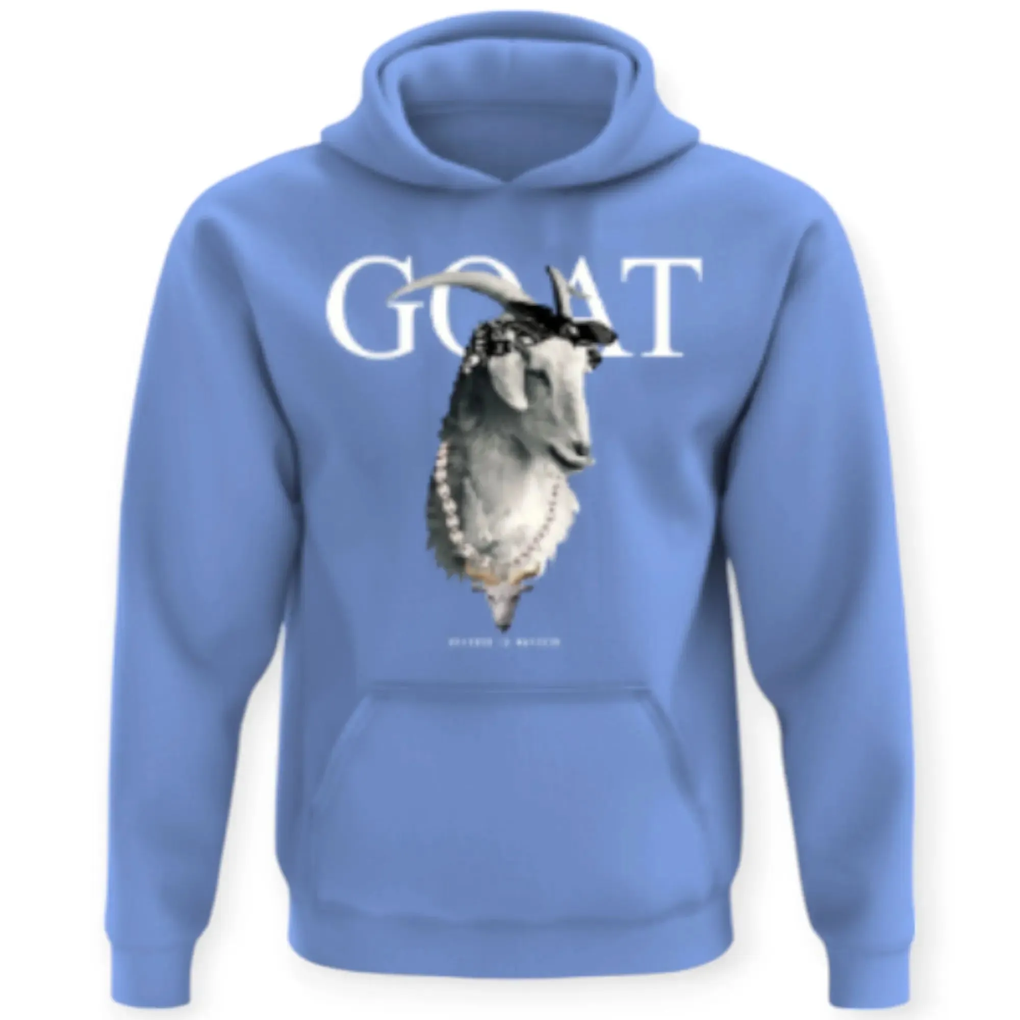 Streetz Iz Watchin Boys GOAT Boys Hoodie (Blue White)