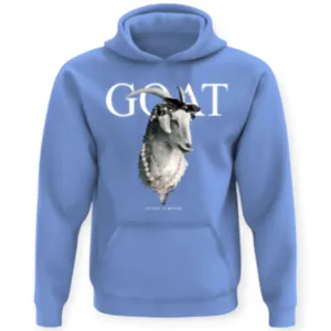Streetz Iz Watchin Boys GOAT Boys Hoodie (Blue White)