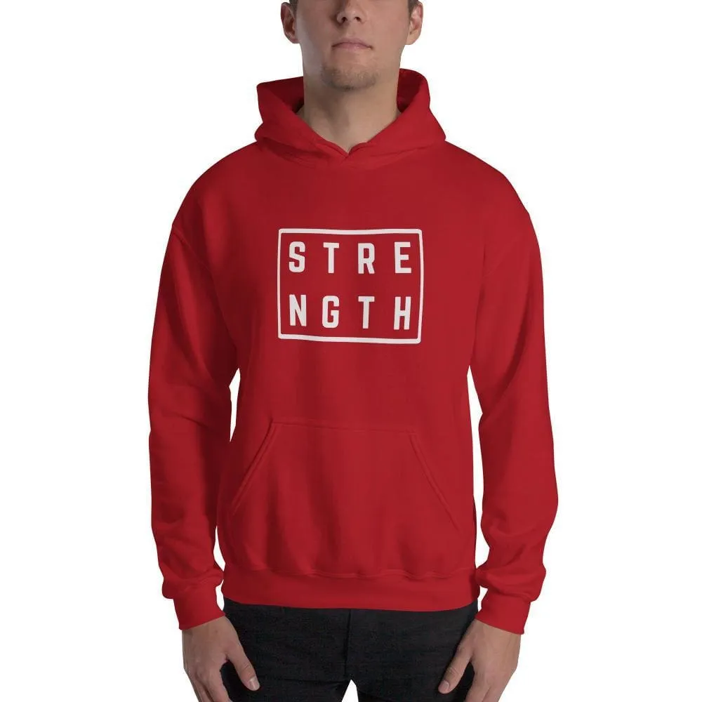 Strength Square Hoodie Sweatshirt