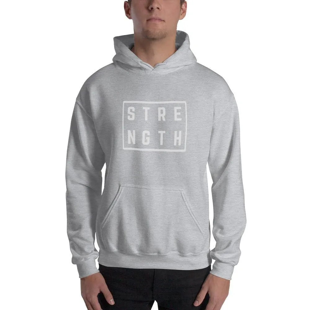 Strength Square Hoodie Sweatshirt