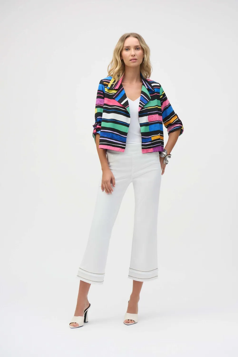 STRIPED MULTI BLAZER