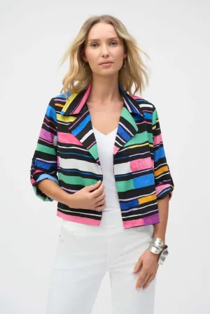 STRIPED MULTI BLAZER
