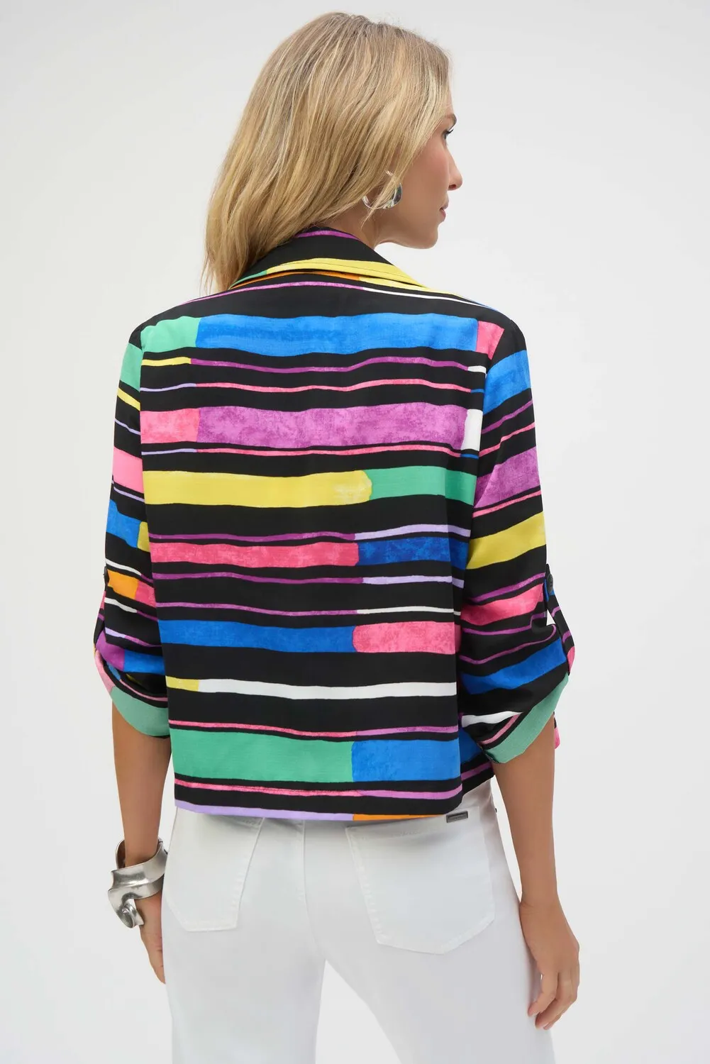 STRIPED MULTI BLAZER