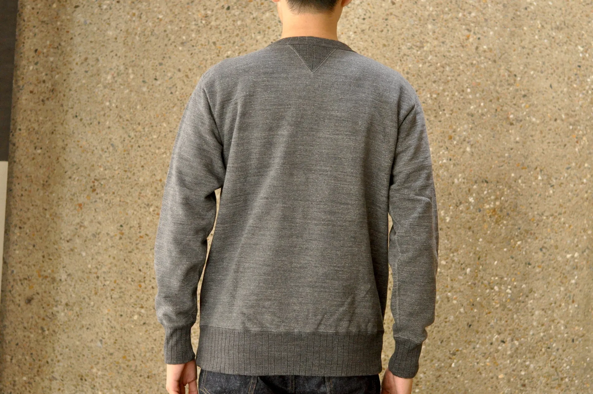 Studio D'Artisan 12oz 'Suvin Gold' Loopwheeled Sweatshirt (Heather Ink)