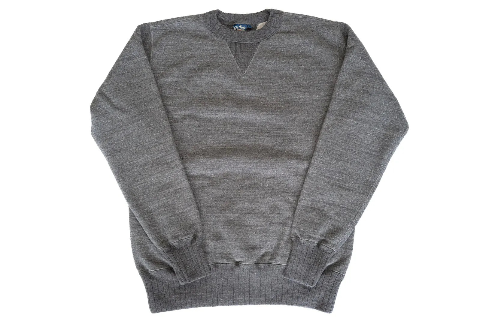 Studio D'Artisan 12oz 'Suvin Gold' Loopwheeled Sweatshirt (Heather Ink)