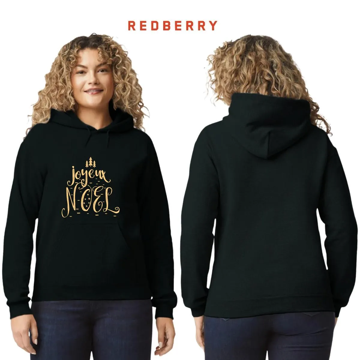 Sudadera Deportiva Mujer Navideña Hoodie 029