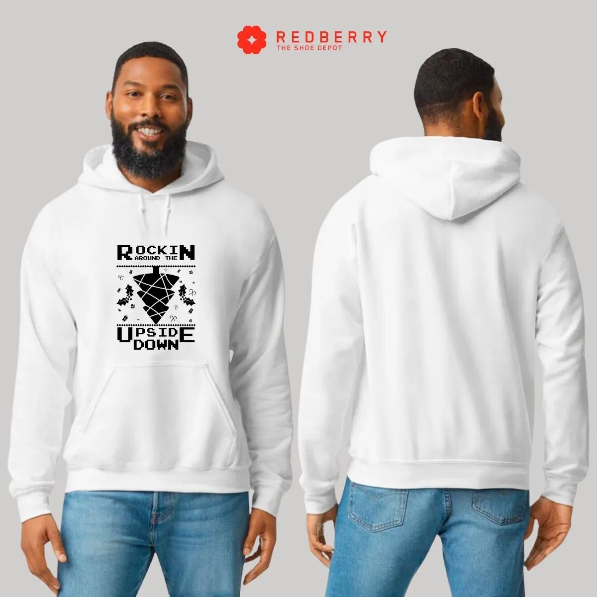 Sudadera Navideña Hombre Deportiva Hoodie 004