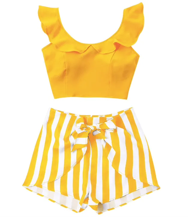 SUNNY DAYS SHORT SET