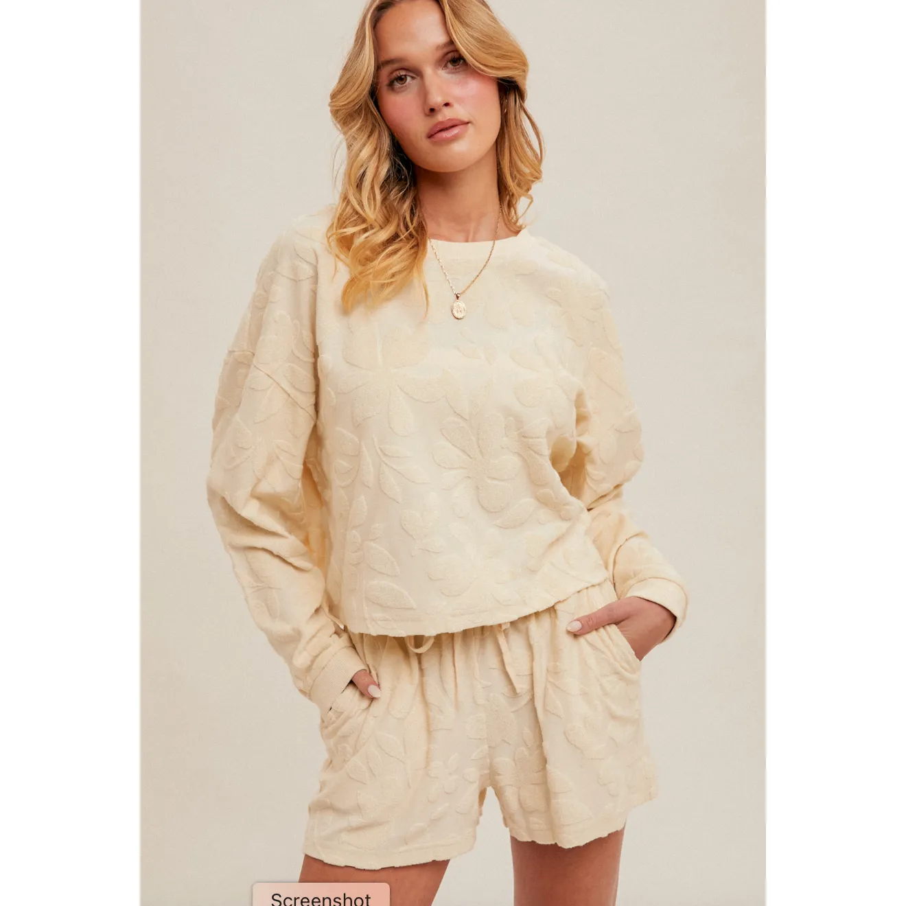 Sunset Bloom Pullover