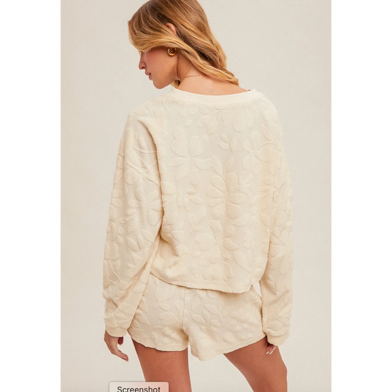 Sunset Bloom Pullover