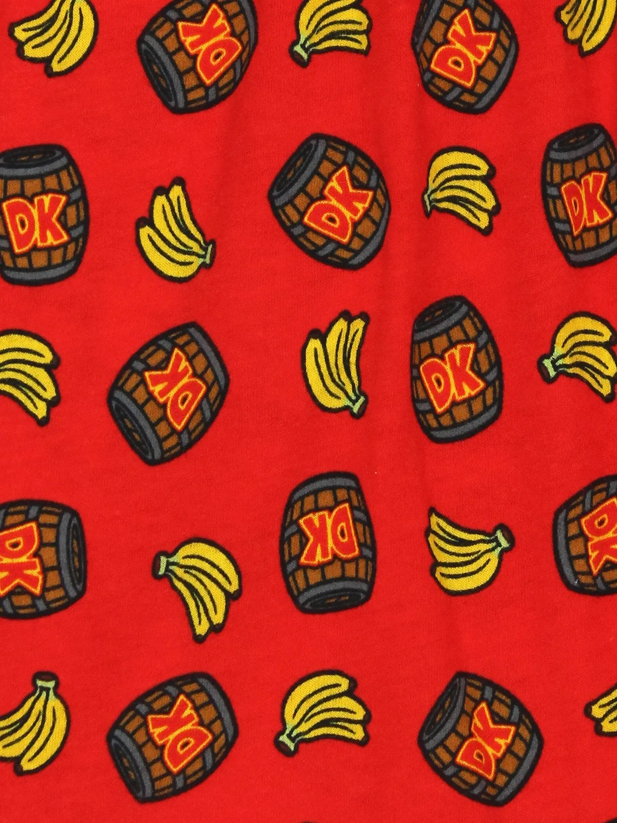 Super Mario Donkey Kong Button Fly Boxer Shorts