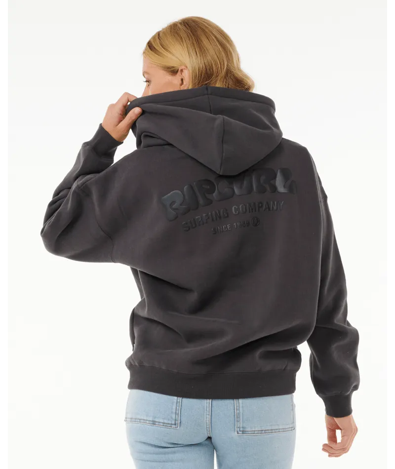 Surf Puff Heritage Hood - Washed Black
