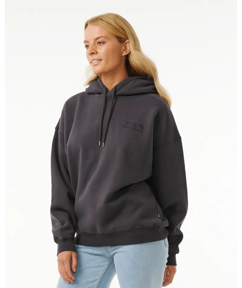 Surf Puff Heritage Hood - Washed Black