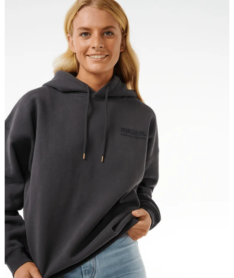 Surf Puff Heritage Hood - Washed Black