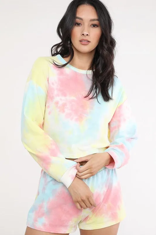 Sylvie Tie Dye Shorts Set