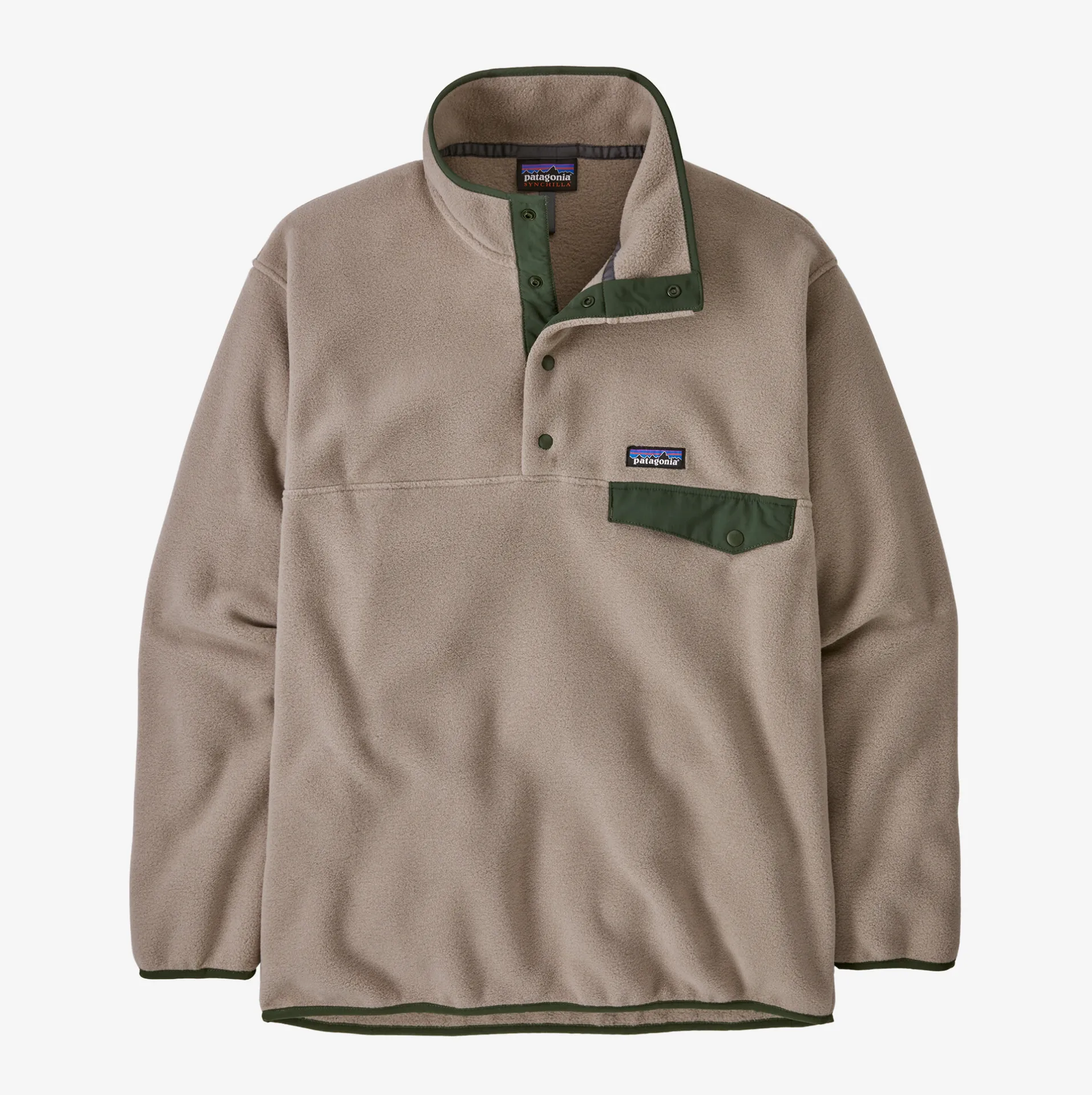 SYNCHILLA SNAP-T FLEECE PULLOVER SEABIRD GREY