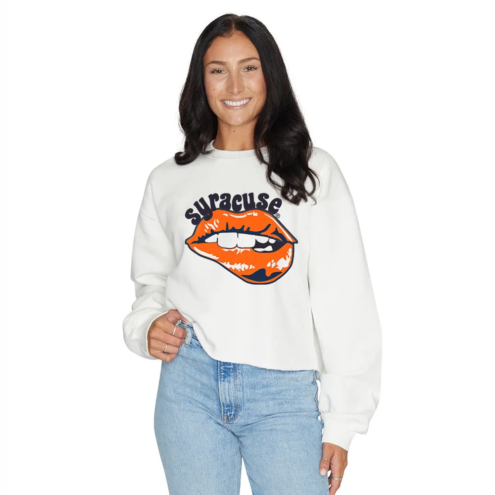 Syracuse Lips Crewneck