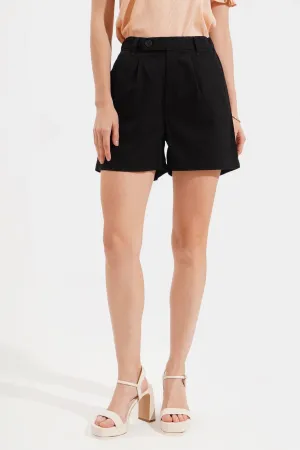 Tab Pull Up Cozy Shorts