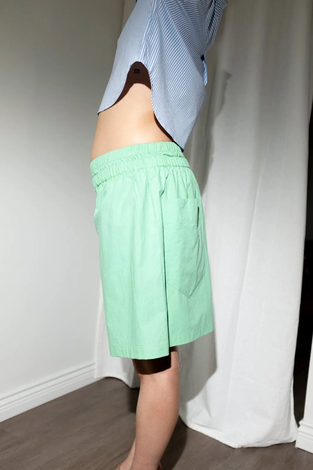 Teresa Top in Blue   White Stripe
