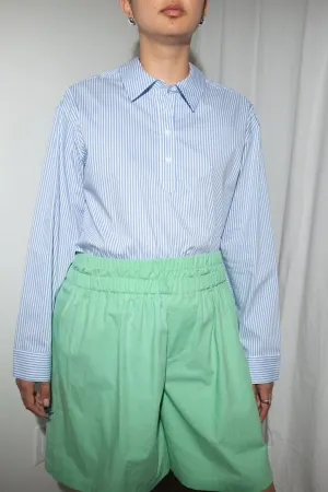 Teresa Top in Blue   White Stripe