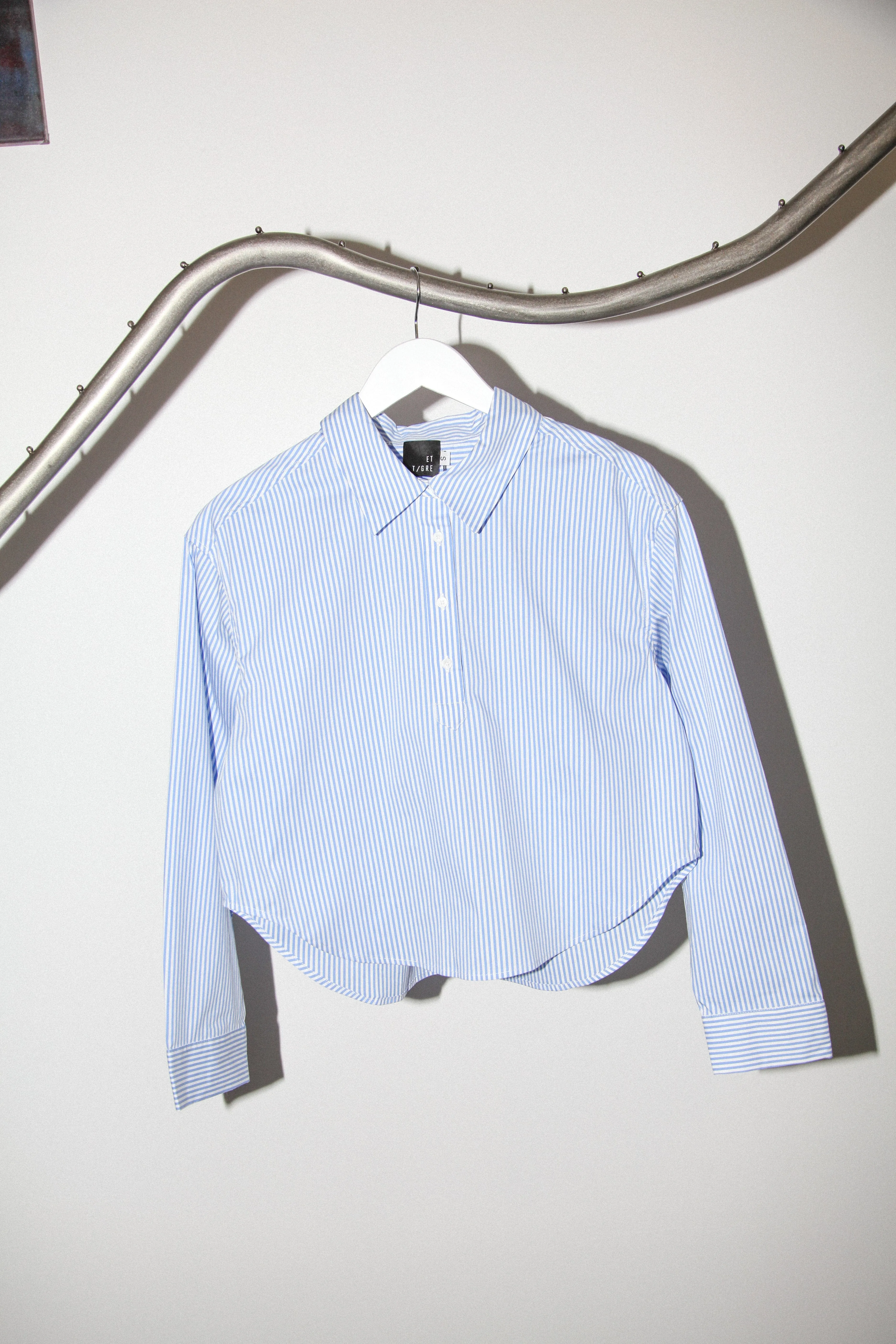 Teresa Top in Blue   White Stripe