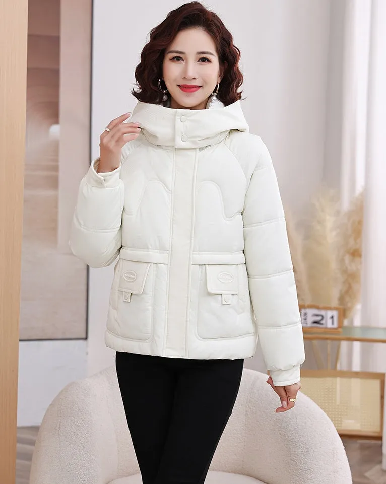 Thickened and Water-resistant Padded Jacket for Women