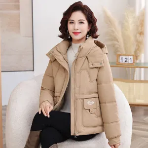 Thickened and Water-resistant Padded Jacket for Women