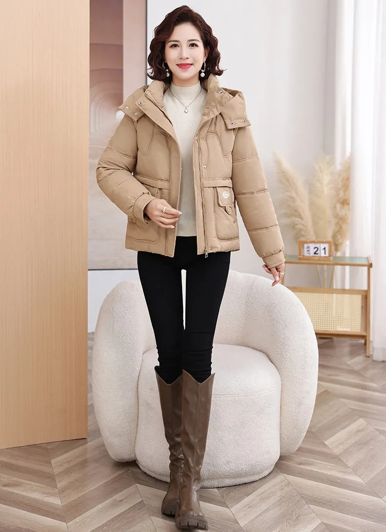 Thickened and Water-resistant Padded Jacket for Women