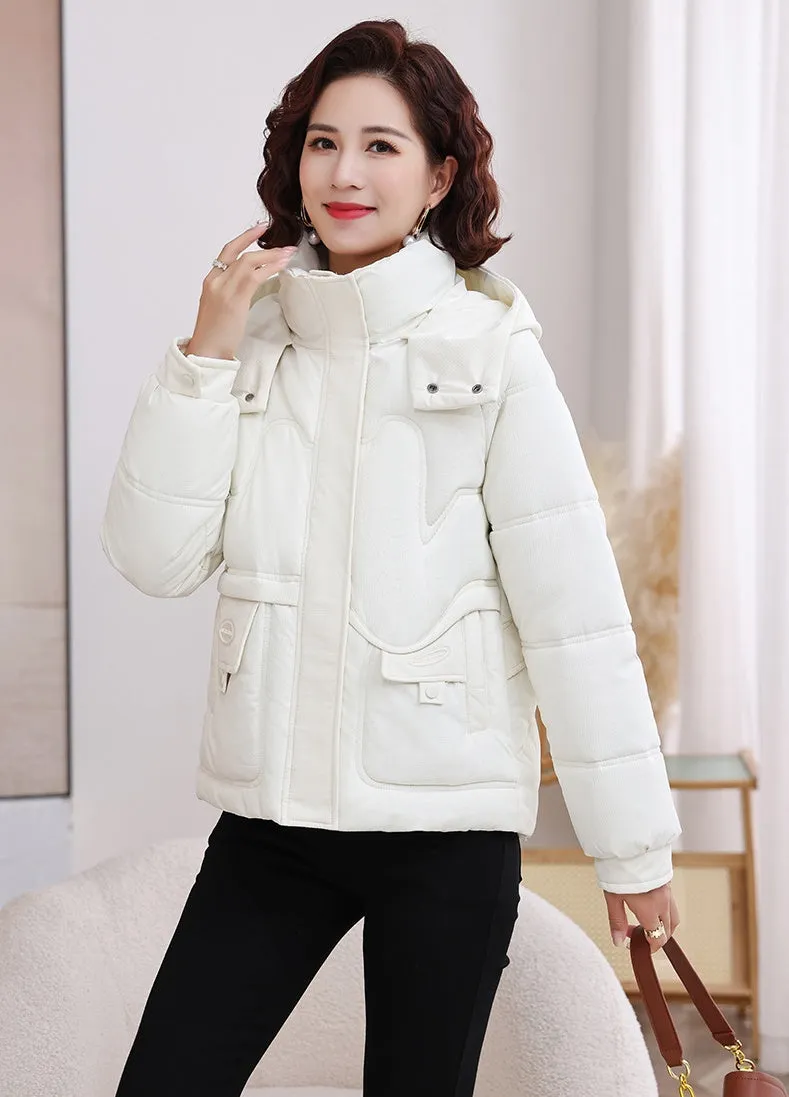Thickened and Water-resistant Padded Jacket for Women