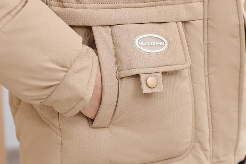 Thickened and Water-resistant Padded Jacket for Women