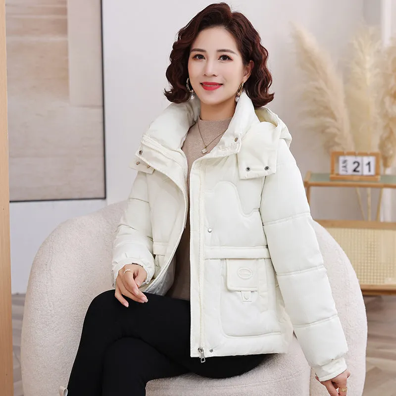 Thickened and Water-resistant Padded Jacket for Women