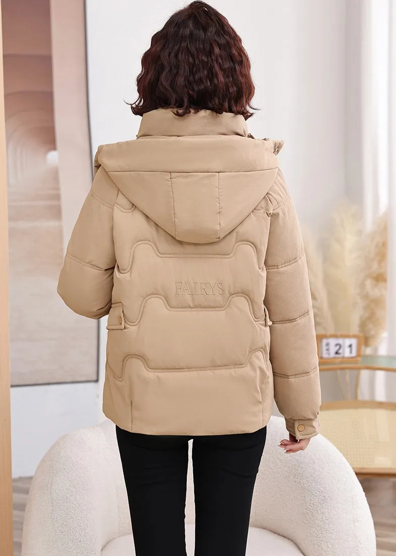 Thickened and Water-resistant Padded Jacket for Women