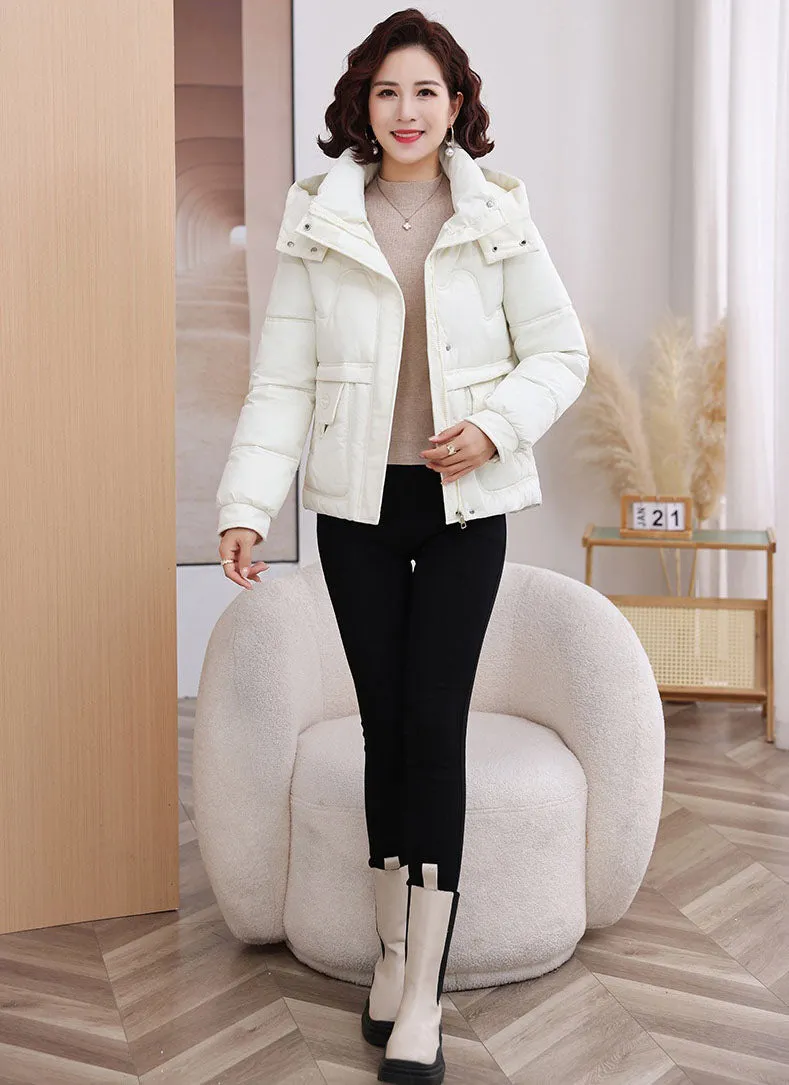 Thickened and Water-resistant Padded Jacket for Women