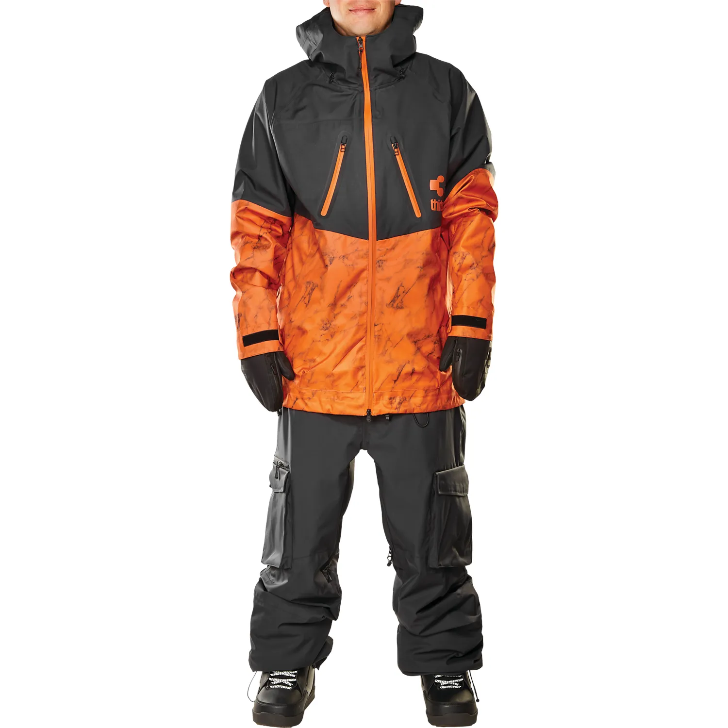 ThirtyTwo TM-3 Jacket Mens Black / Orange