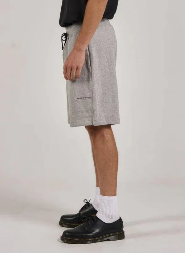 THRILLS UNDERGROUND FLEECE SHORT GREY MARLE