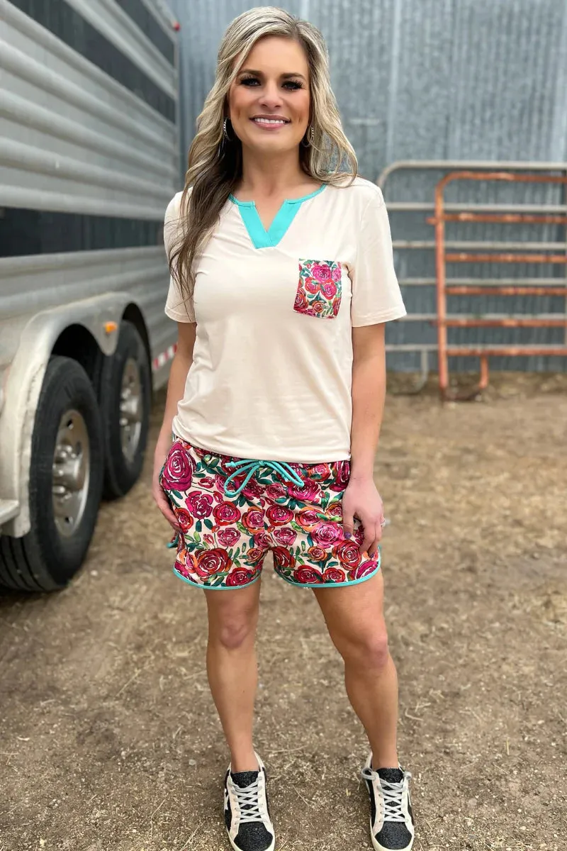 Thrive and Flourish Shorts Long