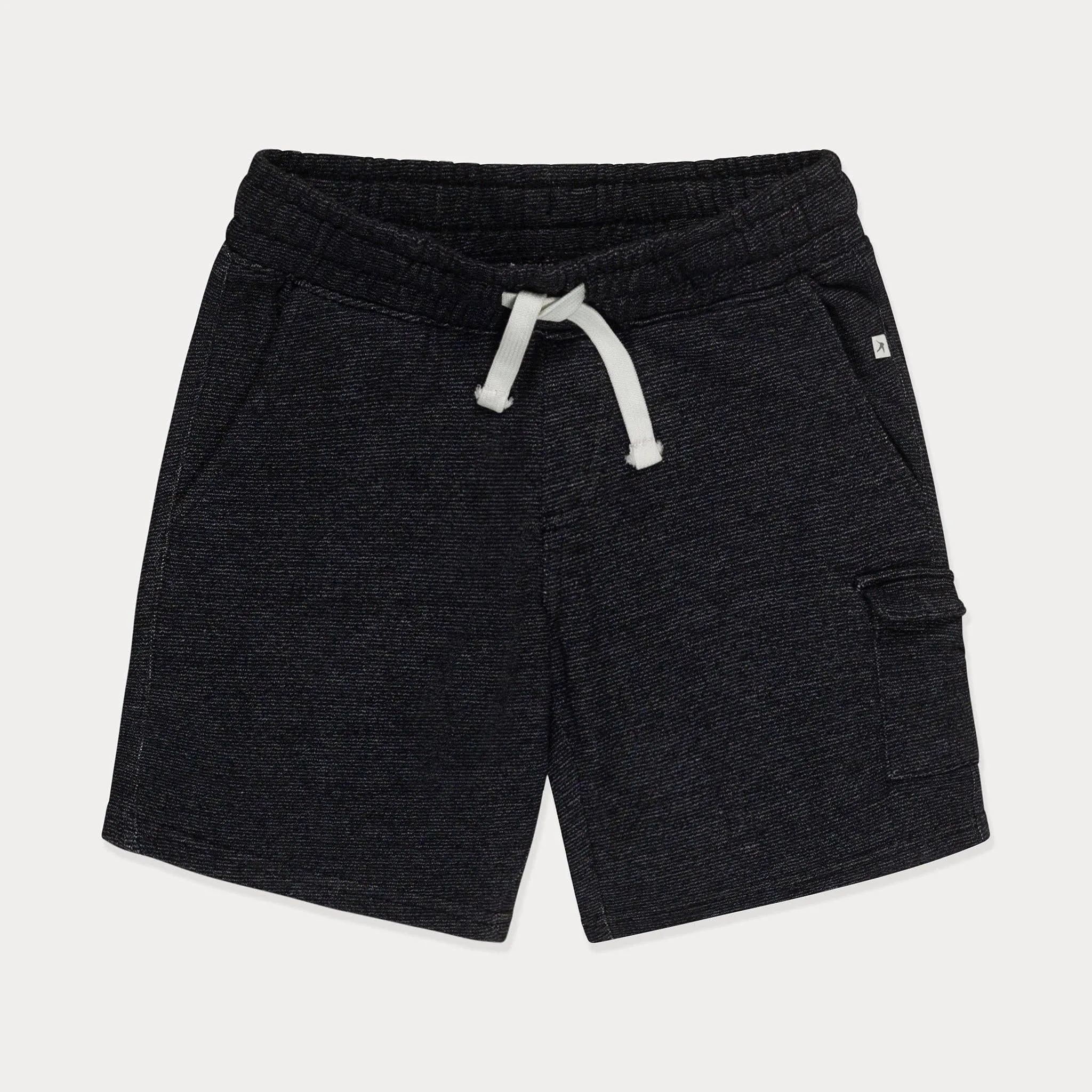 Toddler Boy : Knit Shorts/black