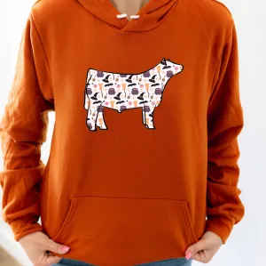 Trick Or Treat Steer Hoodie (S-3XL) Unisex - Multiple Colors!