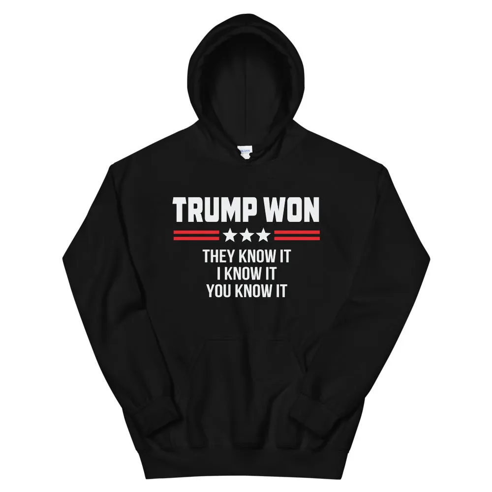 TRUMP WON Unisex Hoodie