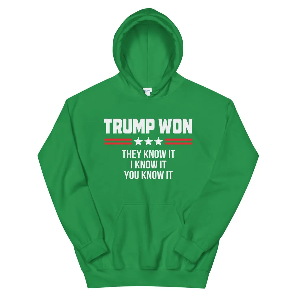 TRUMP WON Unisex Hoodie