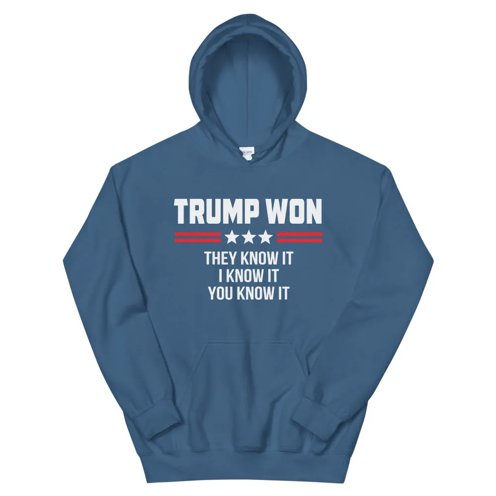 TRUMP WON Unisex Hoodie