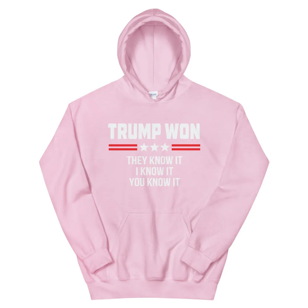 TRUMP WON Unisex Hoodie