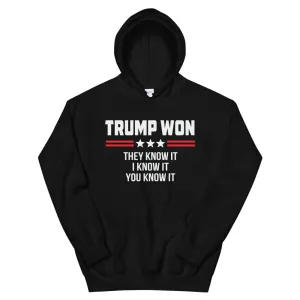 TRUMP WON Unisex Hoodie